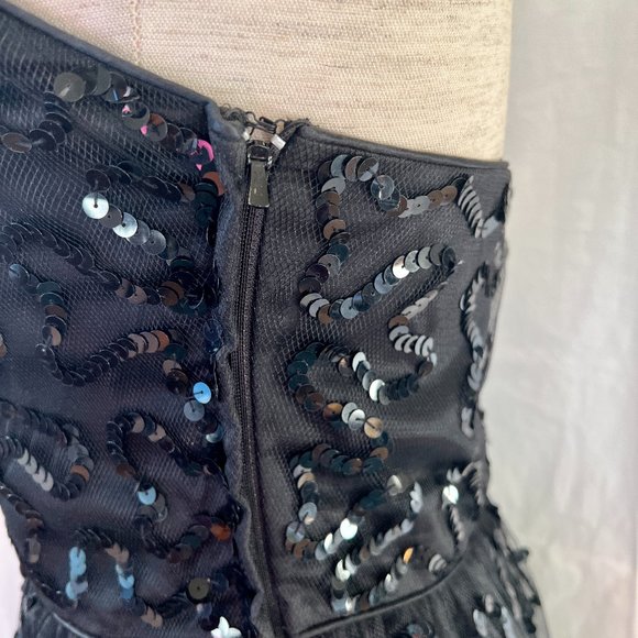 mid-2000s Betsey Johnson Tulle & Sequin Retro Party Dress - Picture 10 of 11